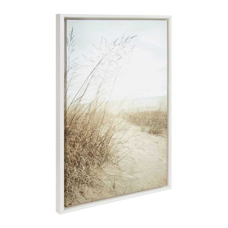 Sylvie Beach Grasses Framed Canvas by F2 Images - Kate & Laurel All Things Decor, 2 of 10