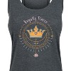 Women's - Disney Princess - Royally Fierce Graphic Racerback Tank - 2 of 4
