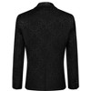 COOFANDY Men's Floral Tuxedo Suit Jacket Slim Fit Dinner Jacket Party Prom Wedding Blazer Jackets - 3 of 4