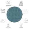 Courtyard CY8522 UV & Stain Resistant Non-Shedding Power Loomed Indoor/Outdoor Rugs - Safavieh - 3 of 4