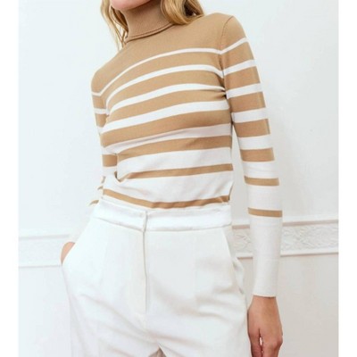 Women's Silene Striped Sweater - DELUC