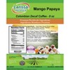 Larissa Veronica Mango Papaya Colombian Decaf Coffee (Gourmet, Naturally Flavored, Whole Coffee Beans) (8 oz, ZIN: 565338) - 2 of 4