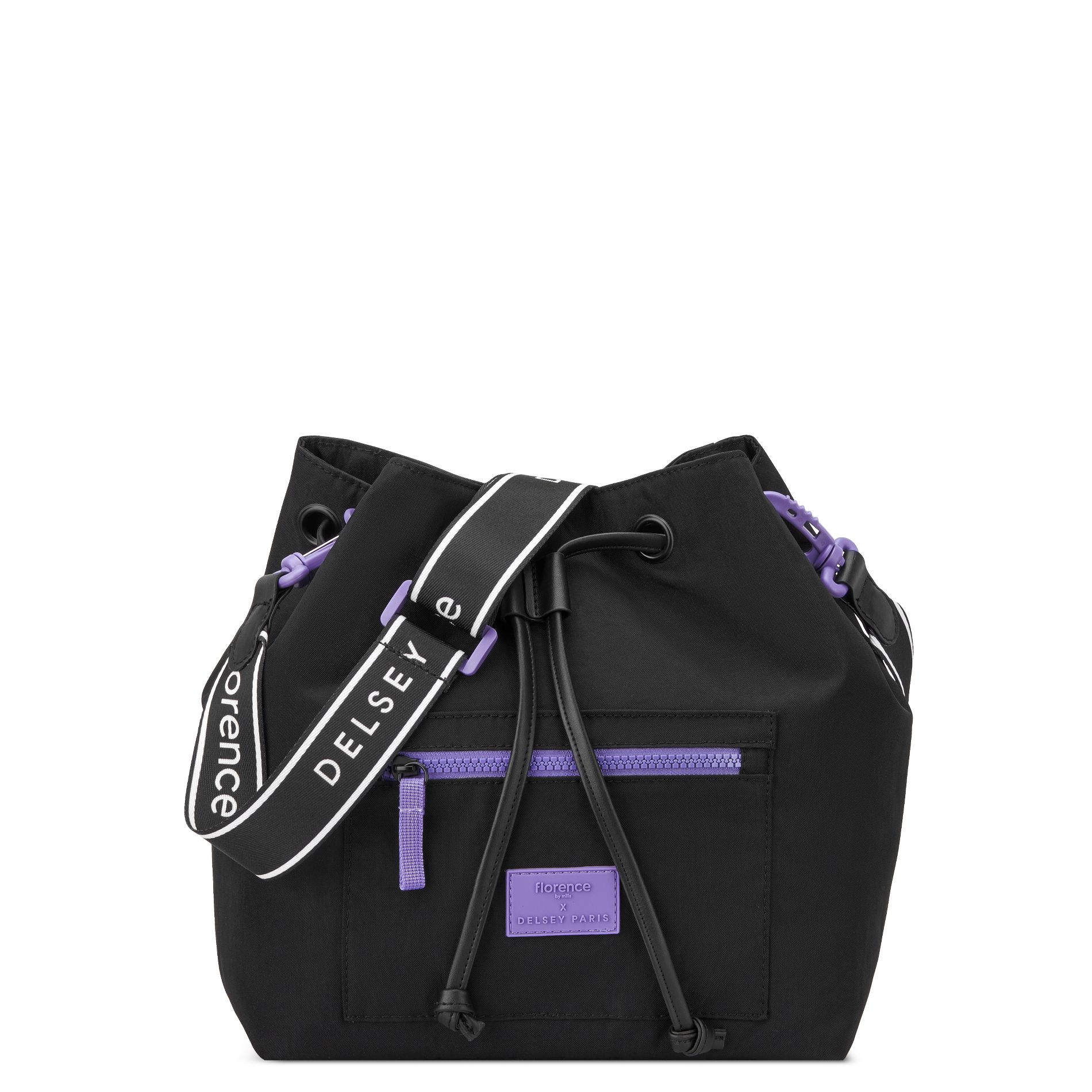 Florence by mills x DELSEY PARIS 11.1L Yours Truly Bucket Daypack - Black
