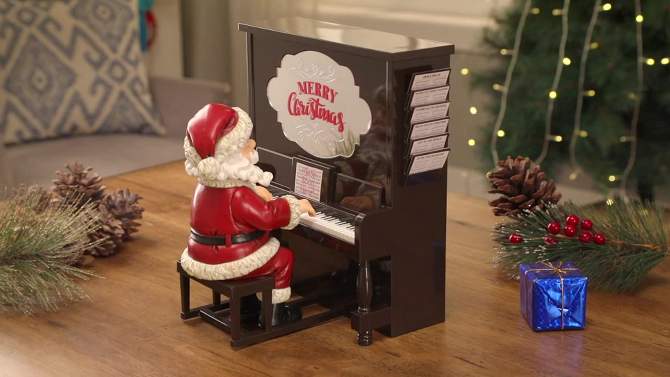 Mr. Christmas Sing-A-Long Santa Musical Interactive Santa Claus Christmas Decoration, 2 of 9, play video