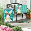 Evergreen Easter Bunny Garden Burlap Flag 12.5 x 18 Inches Indoor Outdoor Decor - 2 of 4