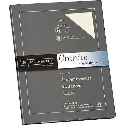 Southworth Granite Specialty Paper 8.5 x 11 P934CK