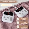 Heated Blanket, Soft Washable Electric Blanket, Heating Blanket for Bedding, With 10 Heat Settings, Sofa and Bed - 3 of 4