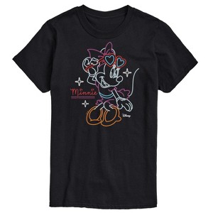Men's - Disney - Minnie Mouse Short Sleeve Graphic T-Shirt - 1 of 4