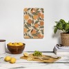 Cuss Yeah Designs Abstract Oranges Cutting Board Rectangle - Deny Designs - 3 of 3