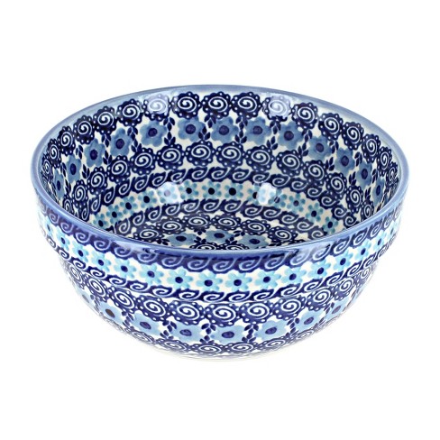 Blue Rose Polish Pottery 257 Wiza Cereal/soup Bowl : Target