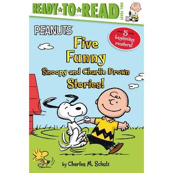 Five Funny Snoopy and Charlie Brown Stories! - (Peanuts) by  Charles M Schulz (Paperback)