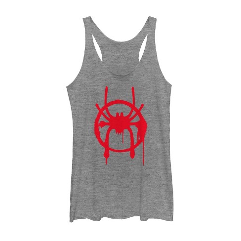 Women's Marvel Spider-Man: Into the Spider-Verse Symbol Racerback Tank Top - image 1 of 3