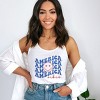 Simply Sage Market Women's America Vibes Stacked Racerback Graphic Tank - 4 of 4