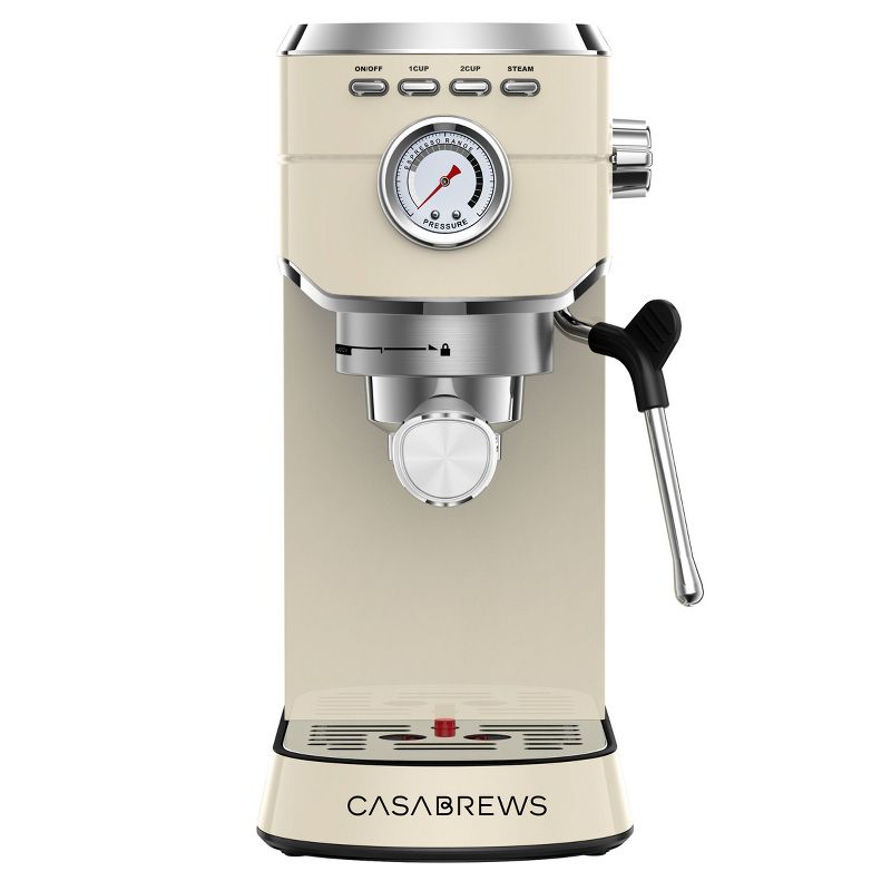 CASABREWS Compact 20 Bar Espresso Machine with 34oz Removable Water Tank, 1 of 8