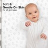 KeaBabies 2pk Soothe Fitted Crib Sheets Neutral, Organic Baby Crib Sheets, Fits Standard Nursery Baby Mattress - 4 of 4