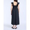 Women's Sleeveless Ruffle Shoulder Smocked Maxi Dress | Motherhood Maternity - 2 of 4