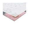 Monthly Desk Pad Calendar, Pink Daisy Artwork, 22 x 17, Pink/White Sheets, Black Binding, 12-Month (Jan to Dec): 2025 - image 3 of 4