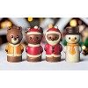 Weibler Mini Assorted Christmas Figures Set in Individual Acetate Gift Tubes .32 Oz (Set of 4) - 3 of 4