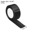Unique Bargains Single Side Solid DIY Wrapping Decoration Roll Satin Ribbons 2 Pcs - 2 of 4