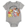 Disney Mickey Mouse Lion King Winnie the Pooh Pixar Toy Story Finding Nemo Baby 5 Pack Bodysuits Newborn to Infant - 4 of 4