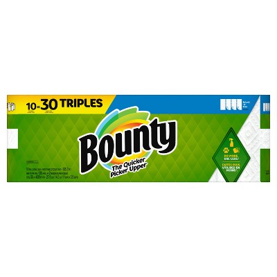 Bounty Select-A-Size Paper Towels - 10 Triple Rolls