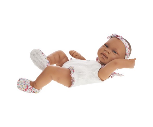 Antonio Juan Newborn 16.5" Baby Doll - African American