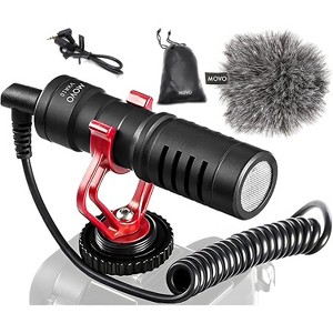 Movo VXR10 Universal Camera Shotgun Microphone for Video Recording - 1 of 4