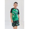 Minecraft Creeper Rash Guard Swim Shirt Little Kid to Big Kid - 2 of 4