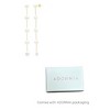 Adornia 14k Gold Plated Freshwater Pearl Sweeper Earrings - 3 of 4
