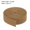 Unique Bargains Flexible Sewing Knit Elastic Bands for Wigs Waistband Pants - 2 of 4