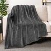 PAVILIA Lightweight Fleece Throw Blanket for Couch, Soft Warm Flannel Blankets for Bed - 2 of 4