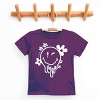 The Juniper Shop SmileyWorld Melting Outline Youth Short Sleeve Tee - 2 of 4