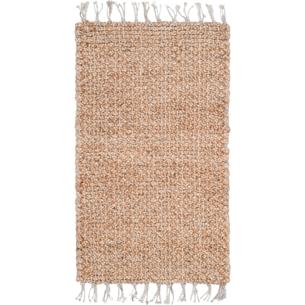  Lakisha Solid Woven Rug Natural