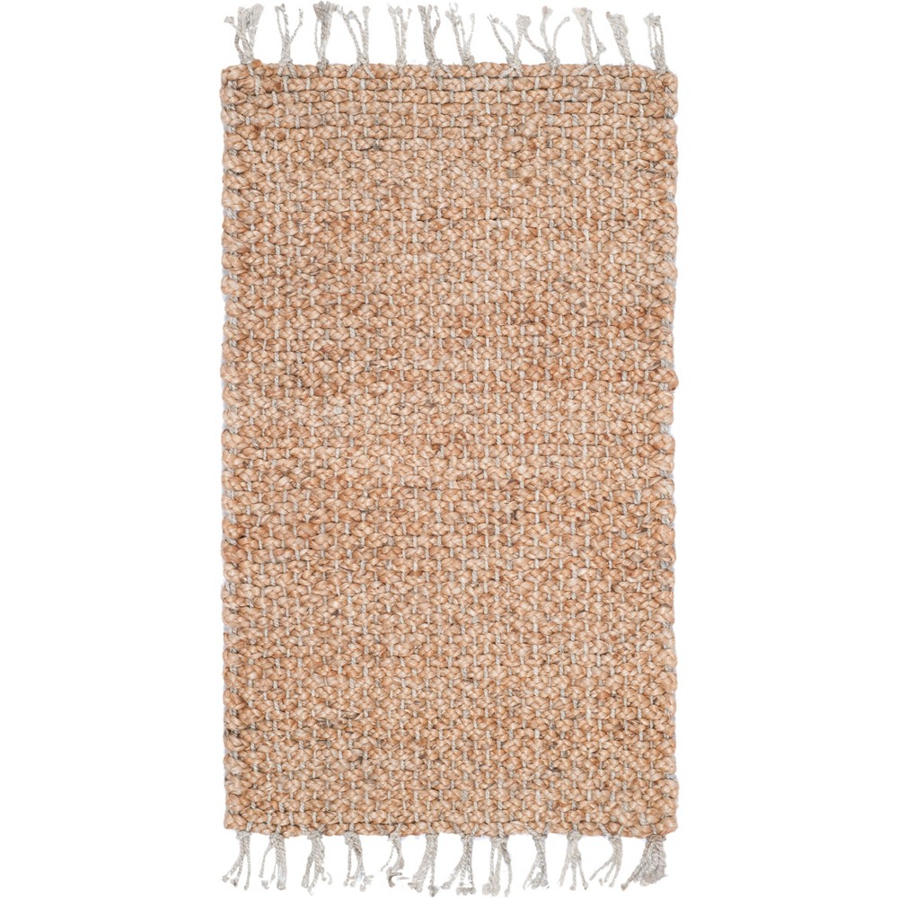 2'x3' Lakisha Solid Woven Rug Natural - Safavieh