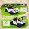 Jojoka 12V Licensed Toyota Ride-On Pickup Truck for Kids, Electric Vehicles with Remote Control, Suspension, Truck Bed - 3 of 4