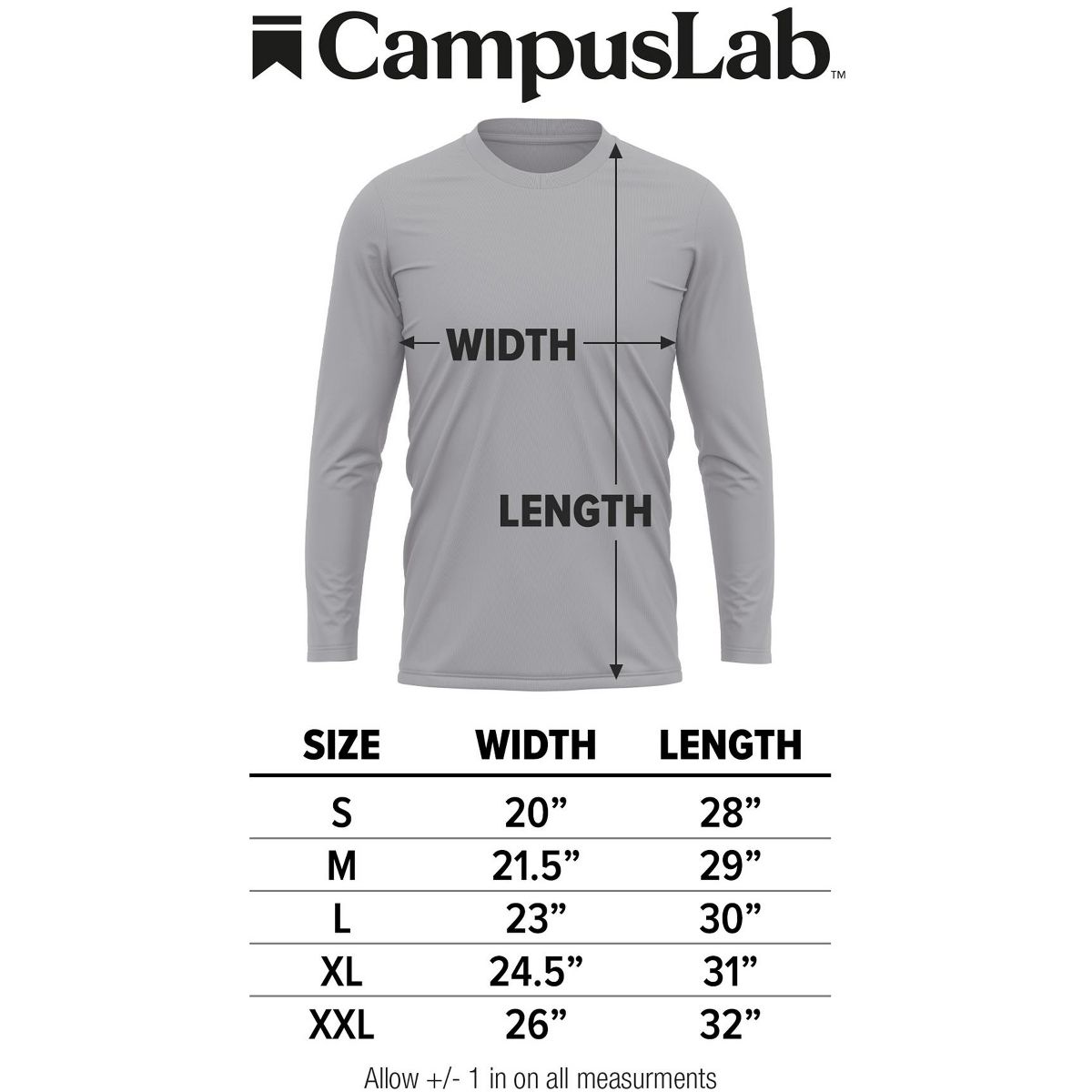 Men's Lehigh University Adult Sport Long Sleeve Left Chest Logo - thumbnail 7
