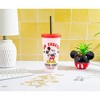 Silver Buffalo Disney Classic Mickey Mouse "Aw Shucks" Color-Changing Plastic Tumbler - 3 of 4