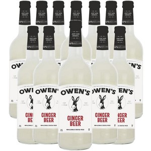 Owen’s Craft Mixers Ginger Beer 750ml | Handcrafted in the USA with Premium Ingredients | Vegan & Gluten-Free Soda Mocktail and Cocktail Mixer - 1 of 3