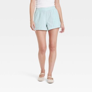 Women's Pull-On Boxer Shorts - Universal Thread™ - 1 of 3