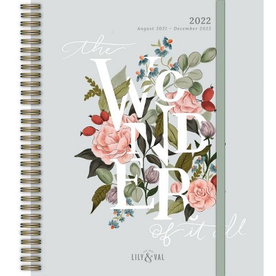 2021-22 17 Month Deluxe Planner 9.5" x 11" Just Breathe - Wells St. by Lang