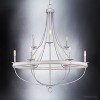 Urban Ambiance Luxury Farmhouse Farmhouse Chandelier,  40-1/2" x 35",  Galvanized Steel Finish, UHP2902 - 3 of 4