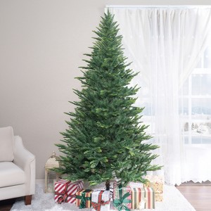 Home Imports Emporium 6.5/7.5/9ft Christmas Tree with Lights, Tree Prelit with 921/1266/2106 Branch Tips, 500/700/1100 Warm Lights and Metal Stand - 1 of 4