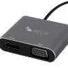 HELIX USB-C® to HDMI® and VGA Adapter in Black - 2 of 4
