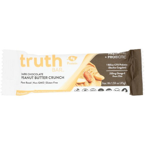 Truth Bar Dark Chocolate Peanut Butter Crunch - Pack of 12 - 1.59 oz - image 1 of 1