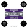 Evergreen Come Back with Tickets Kansas State University 28" x 16" Woven PVC Indoor Outdoor Doormat - 3 of 4