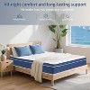 BAFODE Mattress Full/Queen/King Size, 12Inch/14 Inch Hybrid Mattress in a Box with Individually Wrapped Coils for Pressure Relief & Motion Isolation - 3 of 4