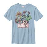 Boy's Marvel Classic Hero Collage T-Shirt