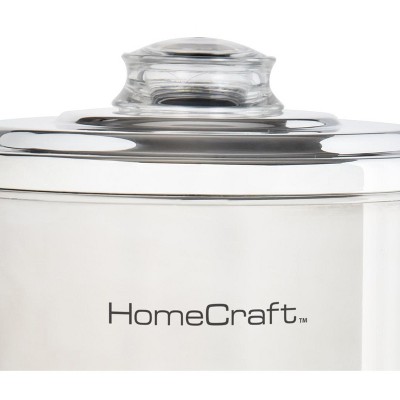 HomeCraft Stainless Steel 45-Cup Double Faucet Coffee Urn