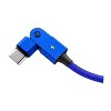 Raycon® Magic Spin 100-Watt USB-C® to USB-C® Charge and Sync Cable, 3.3 Ft. (Blue) - 3 of 4