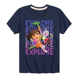 Boys' - Dora the Explorer - Explore Short Sleeve Graphic T-Shirt - 1 of 3